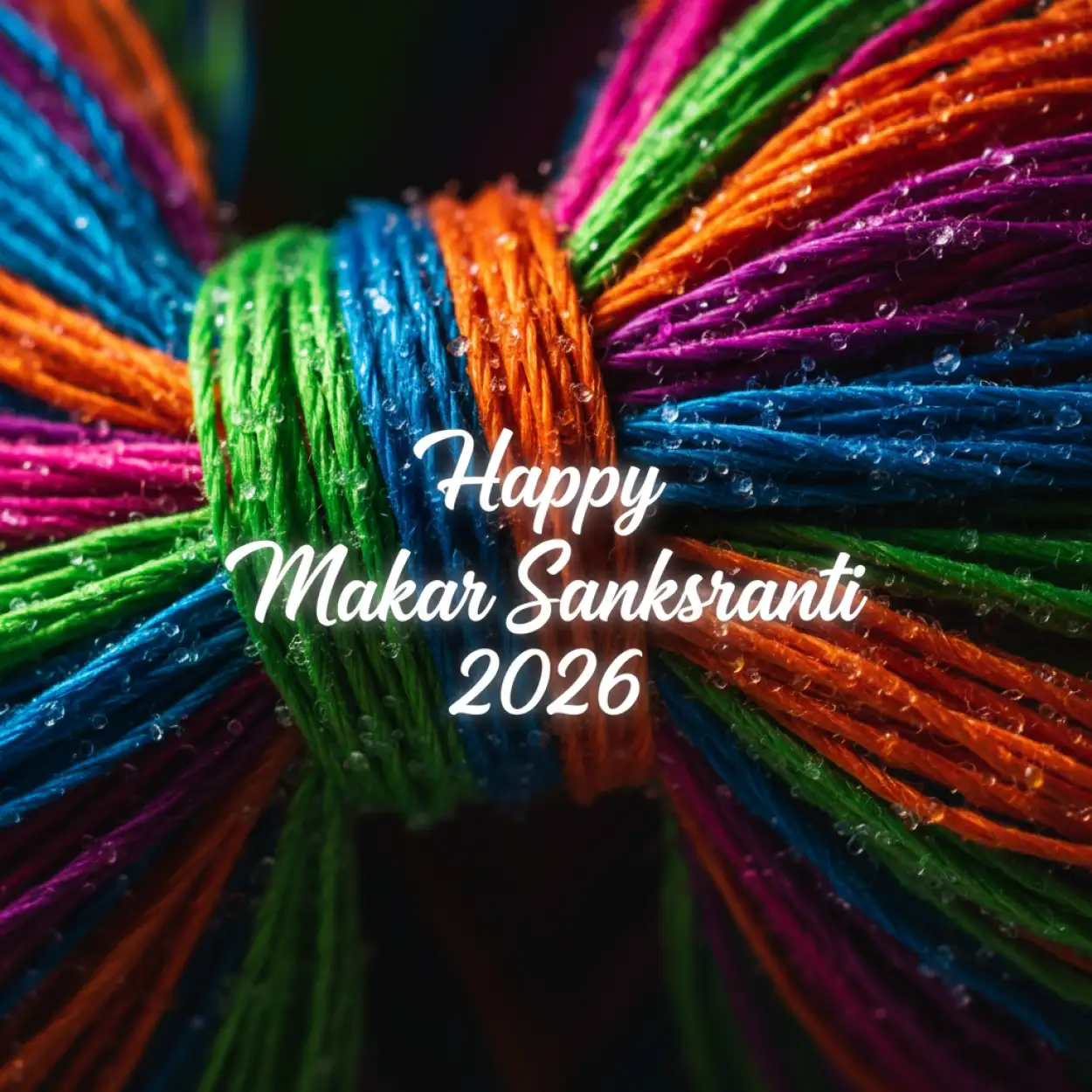 Free Download Makar Sankranti Wishes 2026 With Sugarcane Elements - High Quality Makar Sankranti Wishes 2026 Background