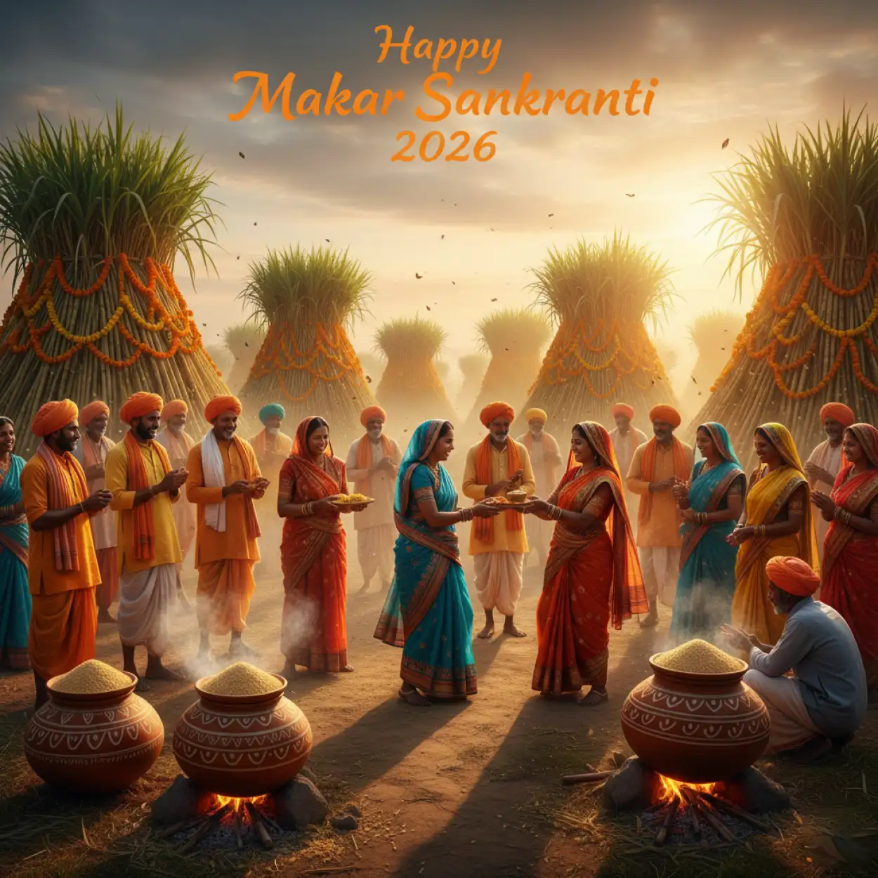 Free Download Makar Sankranti Wishes 2026 With Tilgul Sweets - High Quality Makar Sankranti Wishes 2026 Background