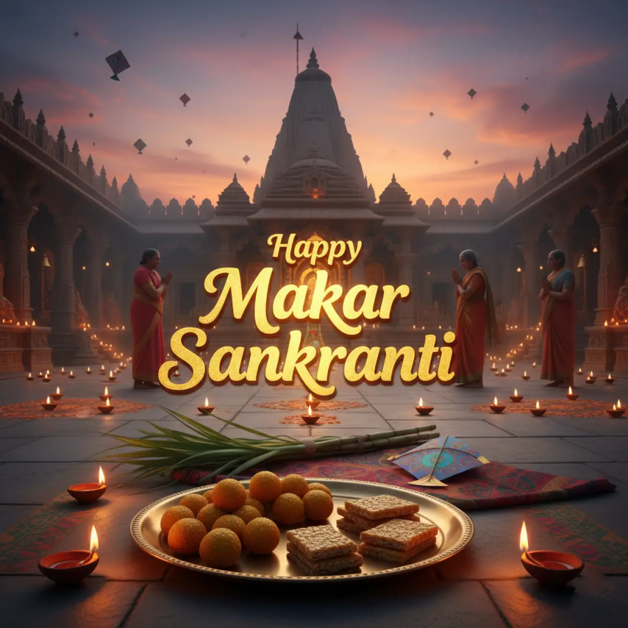 Makar Sankranti Wishes In Telugu 2026 - Royalty Free Happy Makar Sankranti Greetings 2026 Image | Pngmagic Free Download Makar Sankranti Wishes In Telugu 2026 - High Quality Happy Makar Sankranti Greetings 2026 Background