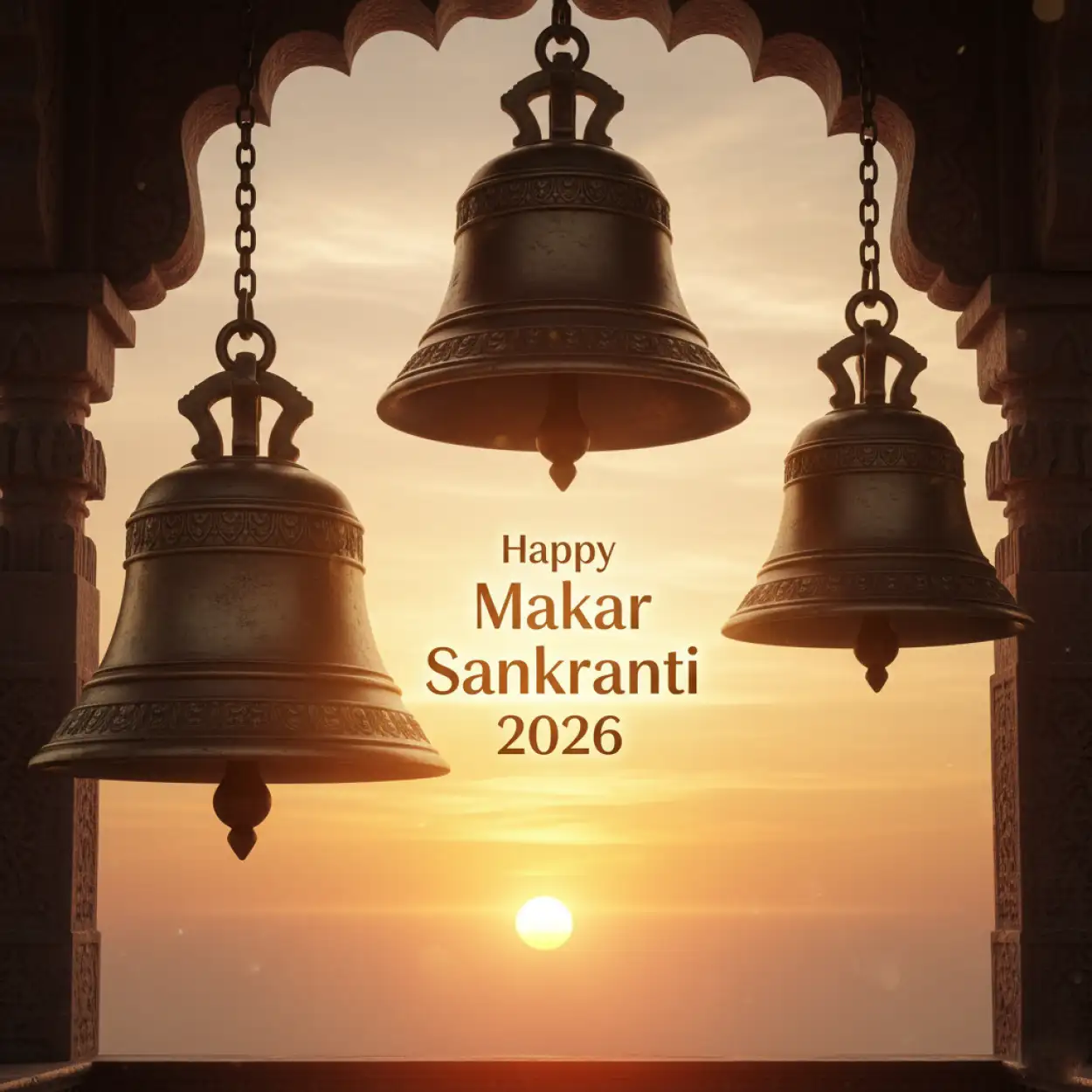 Free Download Makar Sankranti Wishes Luxury Design 2026 - High Quality Makar Sankranti Wishes 2026 Background