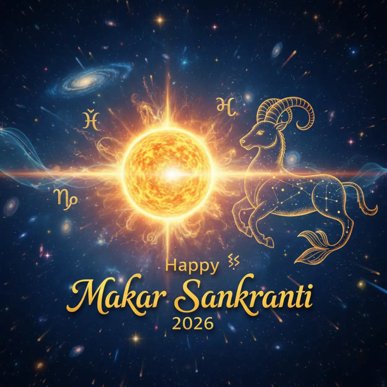 Free Download Makar Sankranti Wishes Positive Vibes 2026 - High Quality Makar Sankranti Wishes 2026 Image