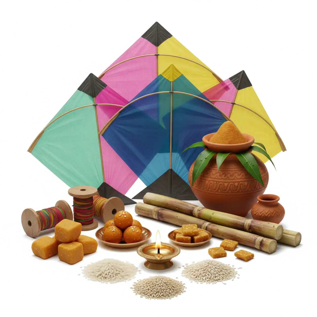 Free Download Makar Sankranti Wishes Transparent Png - High Quality Makar Sankranti Png PNG Image