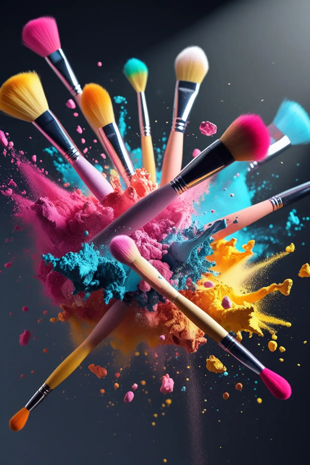 Makeup Brush Strokes Background Image - Royalty Free Makeup Background Image | Pngmagic Free Download Makeup Brush Strokes Background Image - High Quality Makeup Background Background