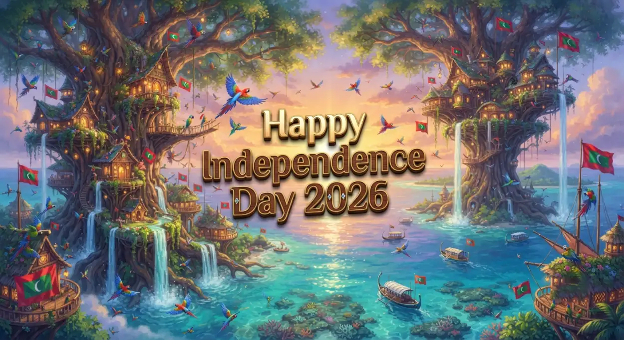 Free Download Maldives Independence Day 2026 Banner - High Quality Maldives Independence Day 2026 Image