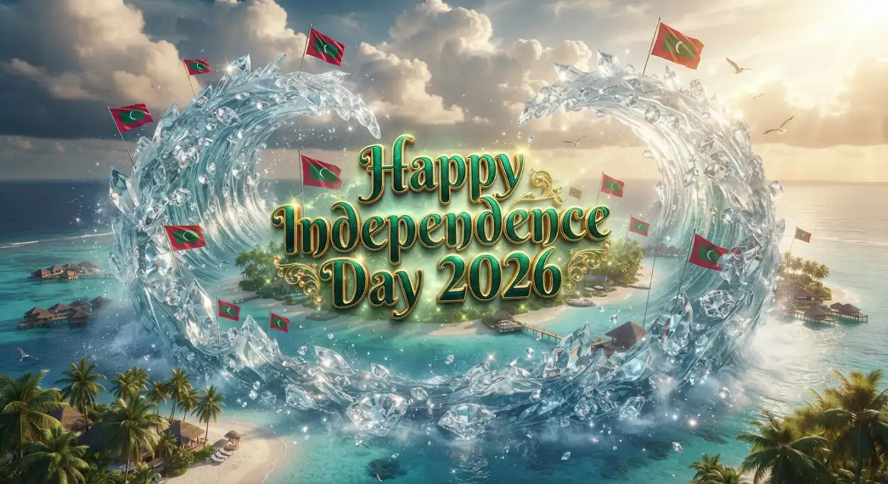 Free Download Maldives Independence Day 2026 Celebration Template - High Quality Maldives Independence Day 2026 Image