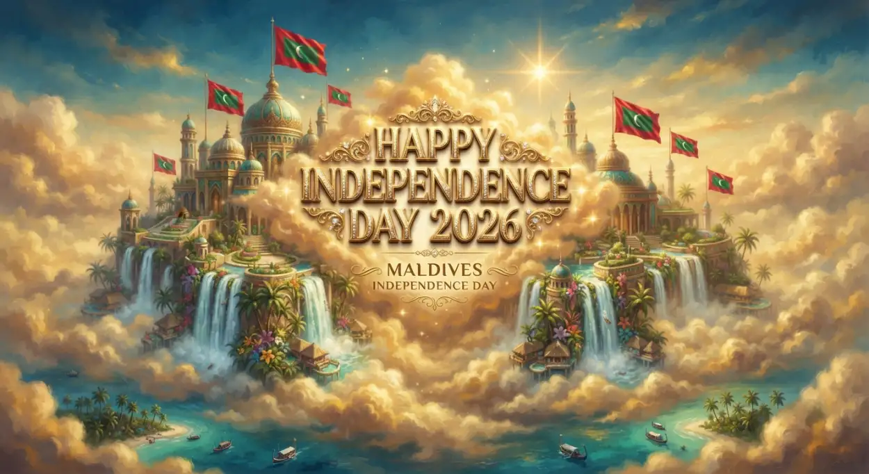 Free Download Maldives Independence Day 2026 Event Poster - High Quality Maldives Independence Day 2026 Image