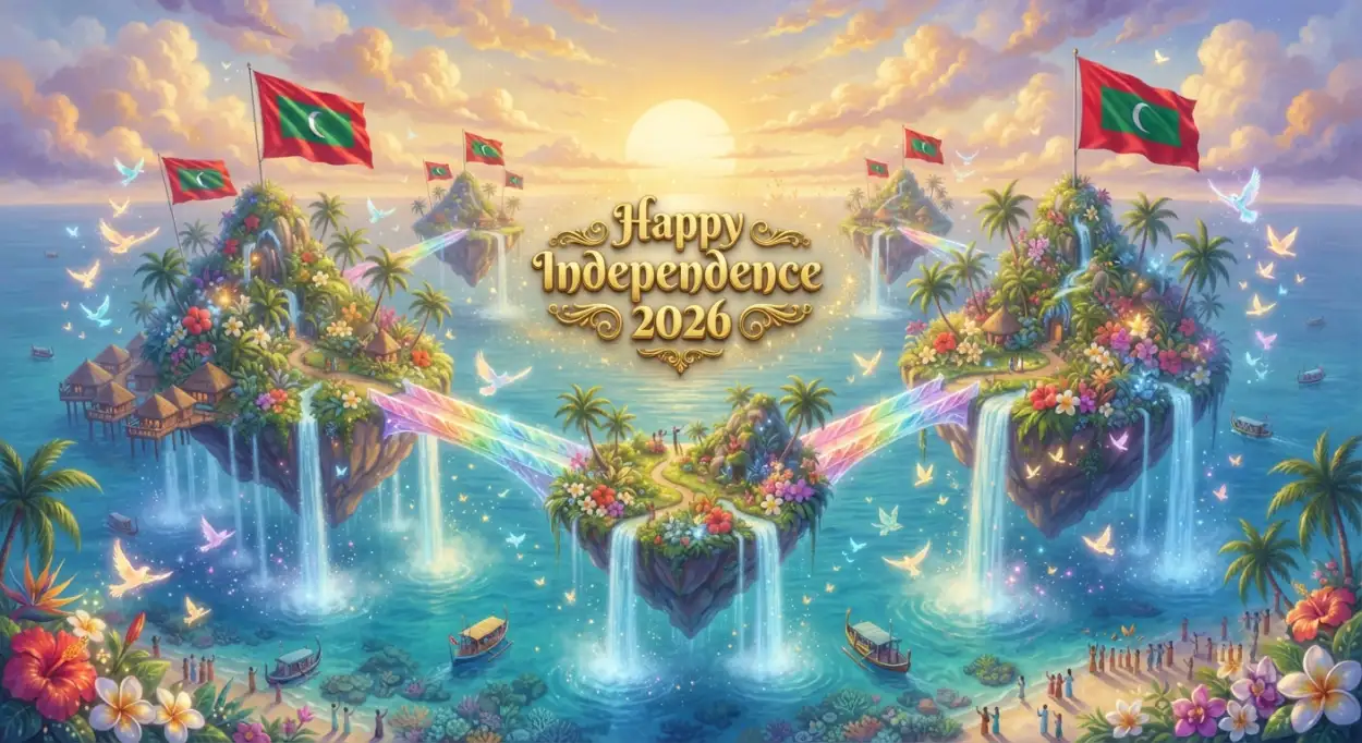 Free Download Maldives Independence Day 2026 Illustration - High Quality Maldives Independence Day 2026 Image