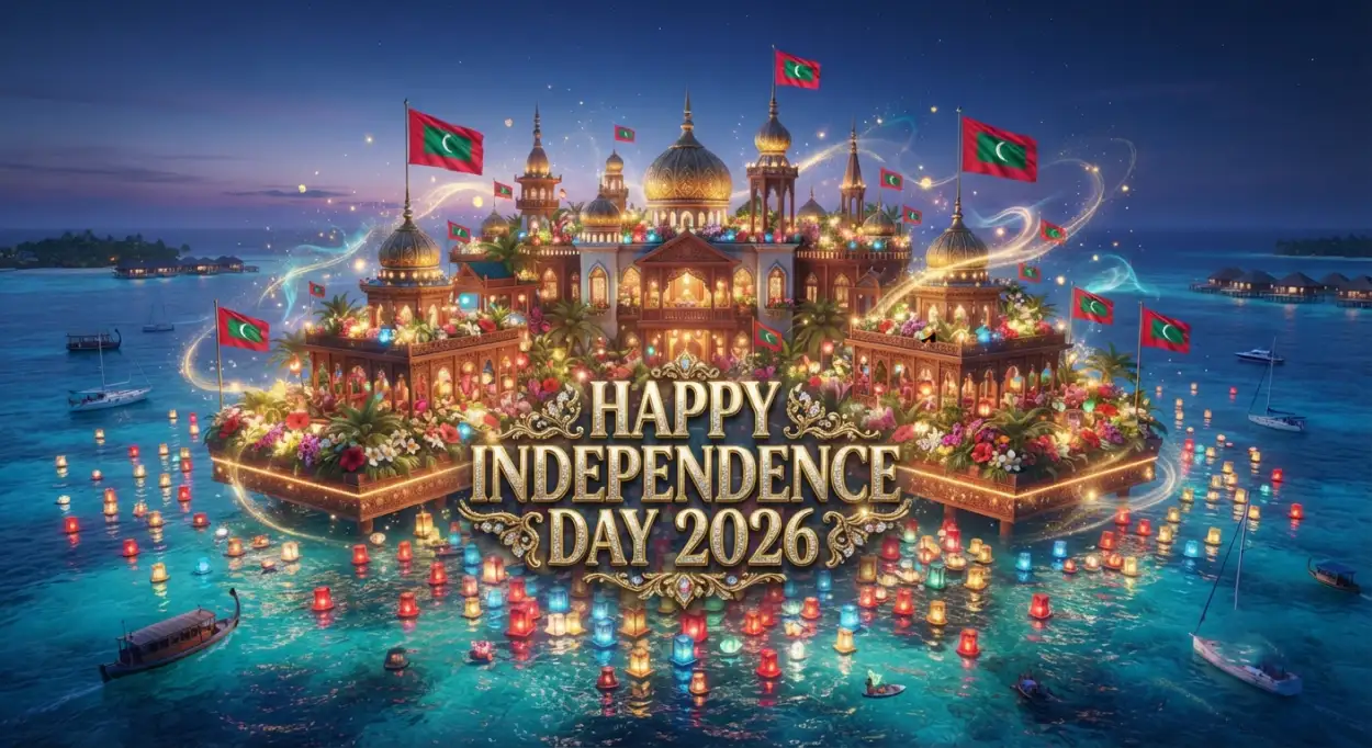 Free Download Maldives Independence Day 2026 Wishes - High Quality Maldives Independence Day 2026 Image