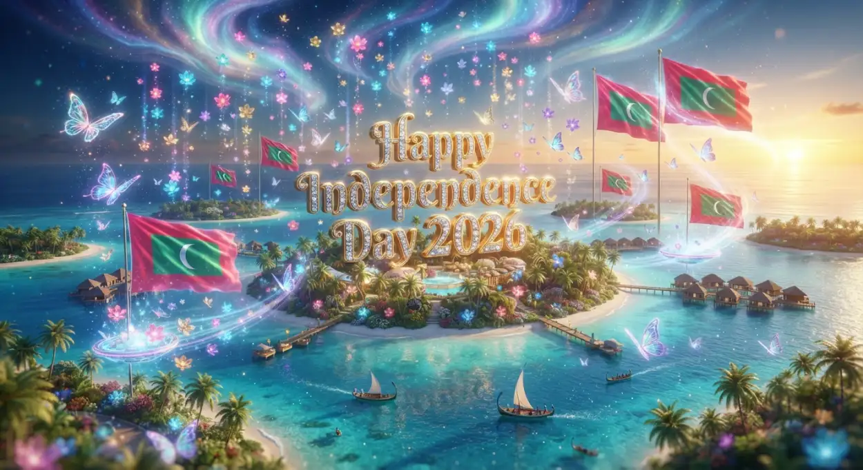 Free Download Maldives Independence Day Hero Banner - High Quality Maldives Independence Day 2026 Image