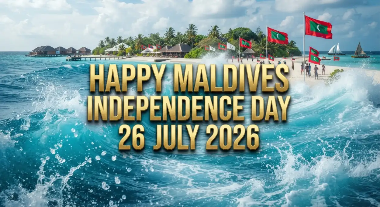 Free Download Maldives Independence Day Web Banner - High Quality Maldives Independence Day 2026 Image