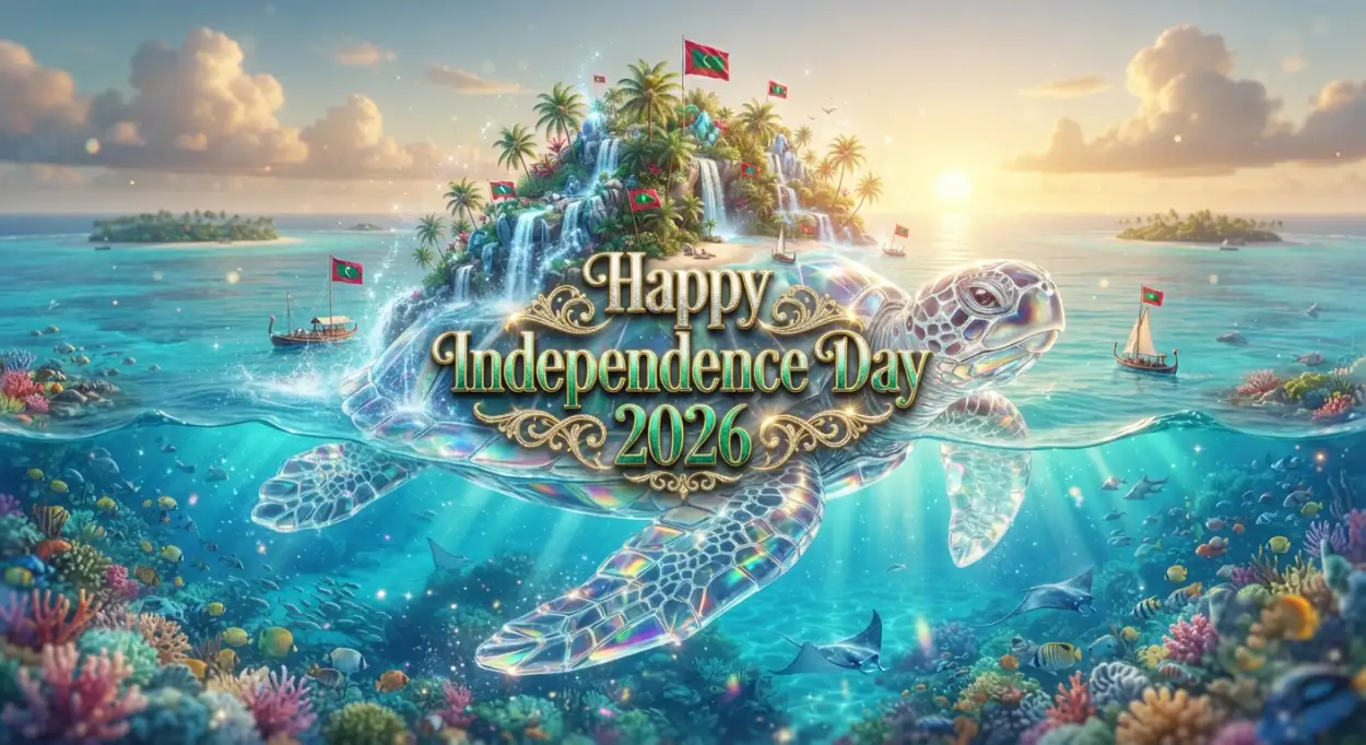 Free Download Maldives Independence Day Youtube Thumbnail - High Quality Maldives Independence Day 2026 Background Image