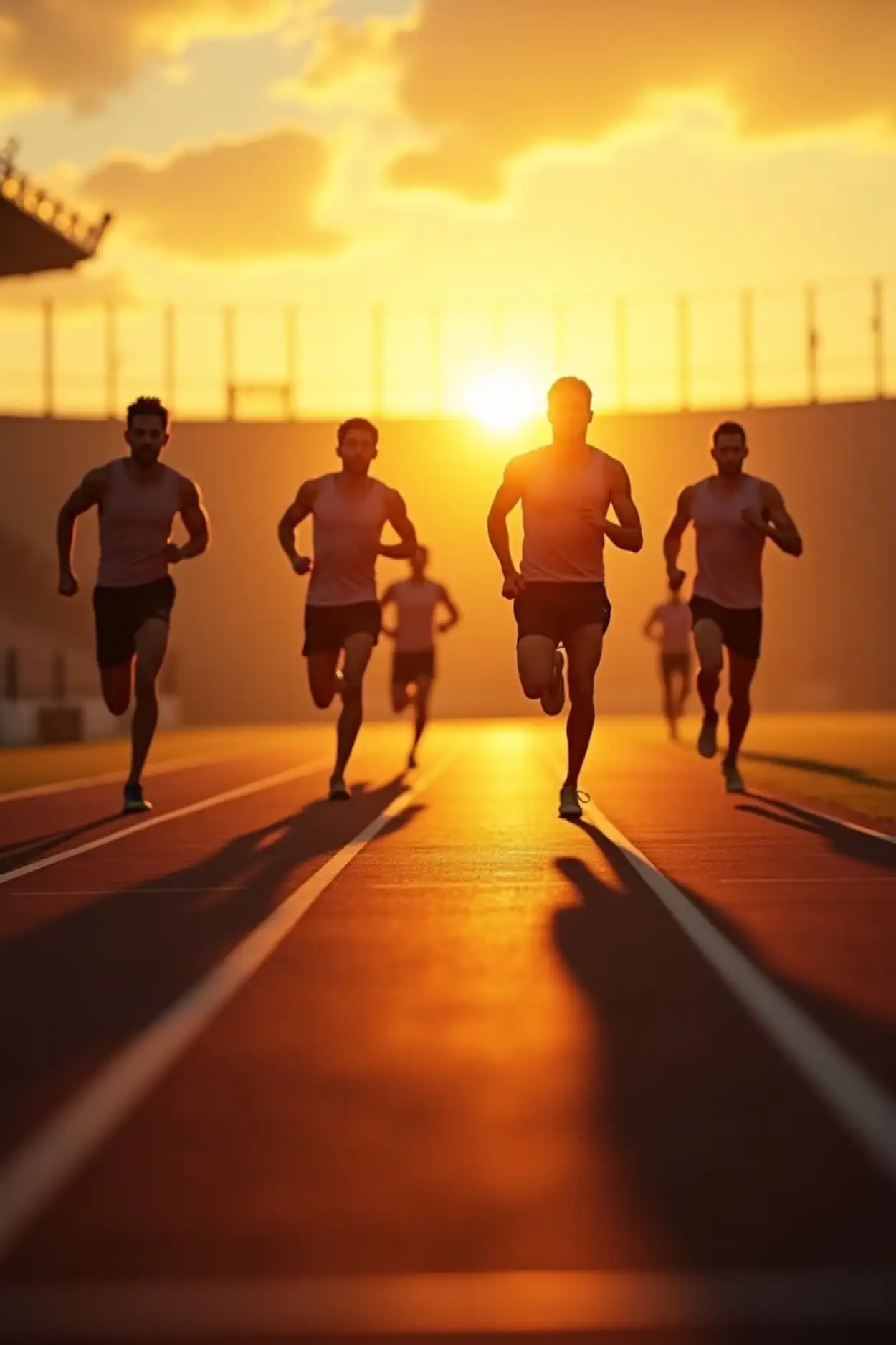 Free Download Marathon Race Background With Crowd - High Quality Sports Background Background