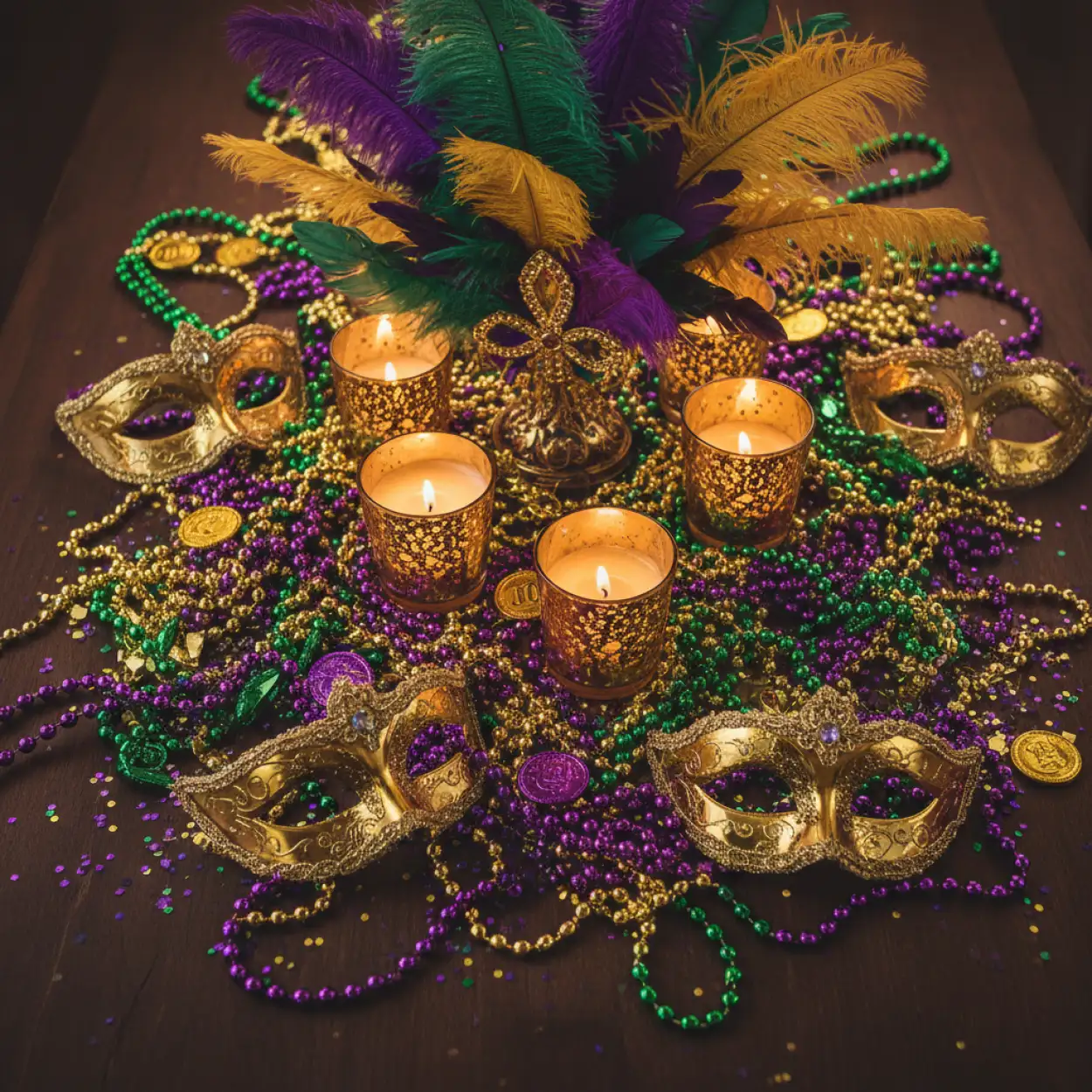 Free Download Mardi Gras Party Decoration Background - High Quality Mardi Gras Background Background