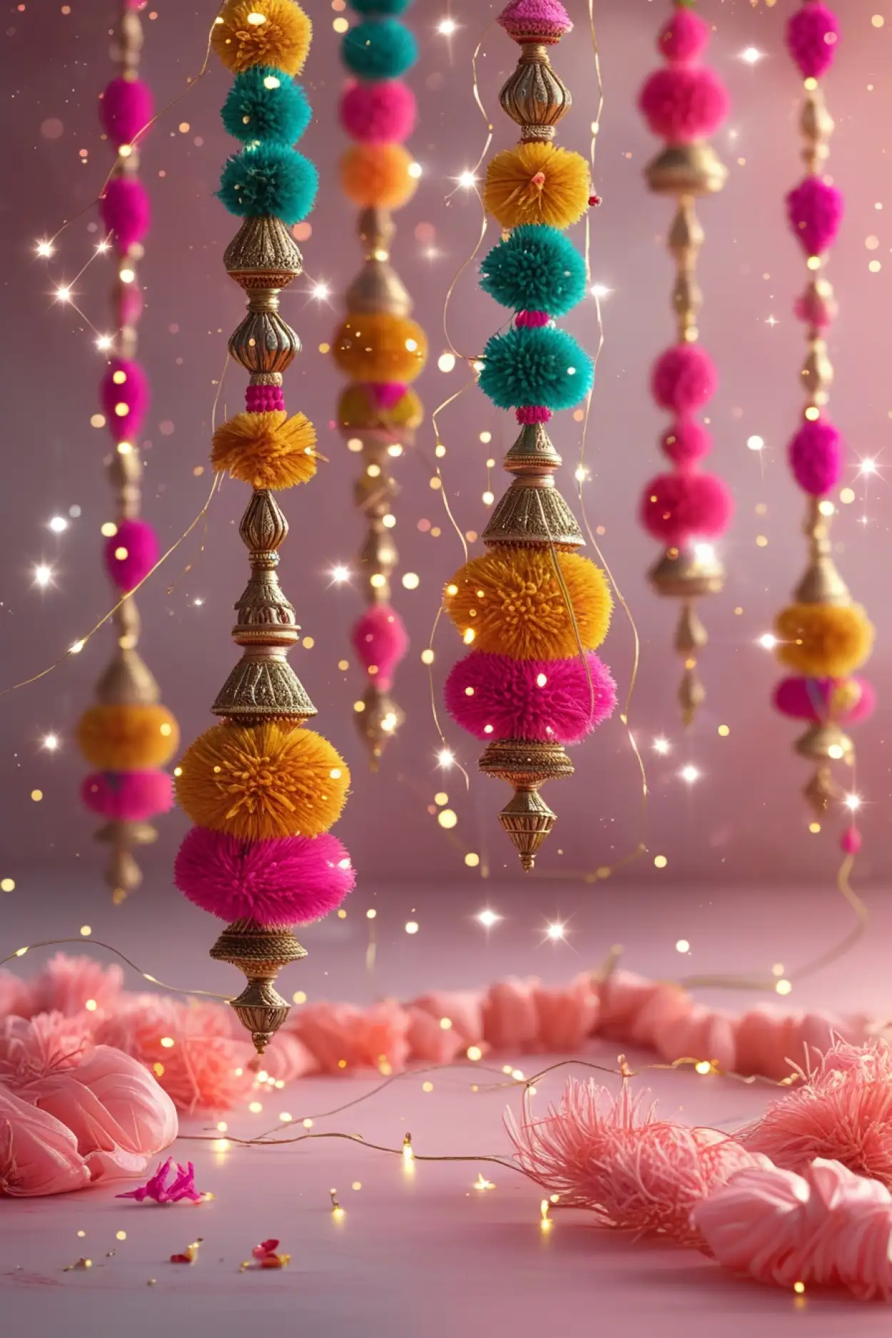 Free Download Marigold Flower Decoration For Ganesh Chaturthi - High Quality Marigold Flower Background