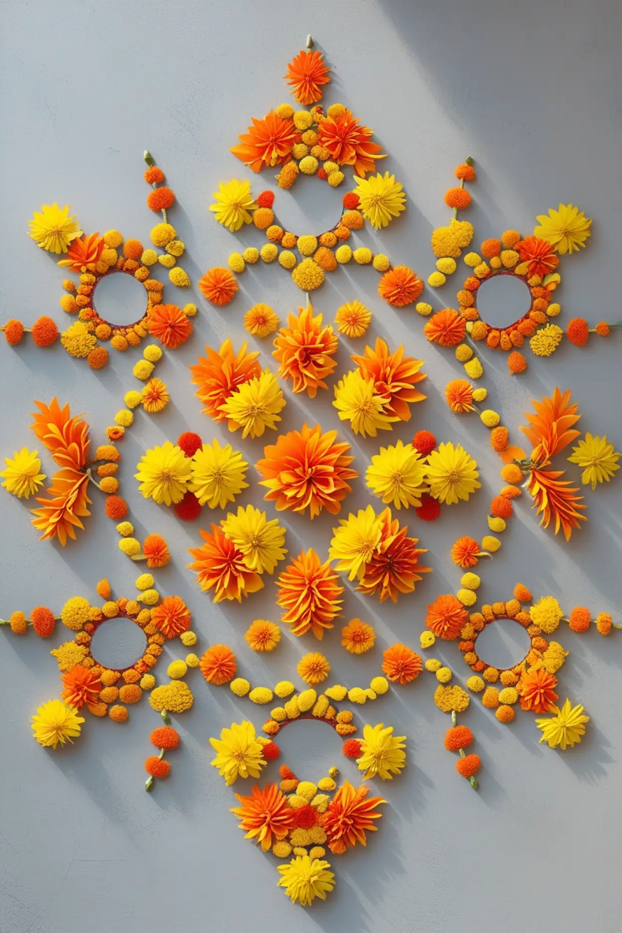 Free Download Marigold Flower Design For Embroidery Patterns - High Quality Marigold Flower Background