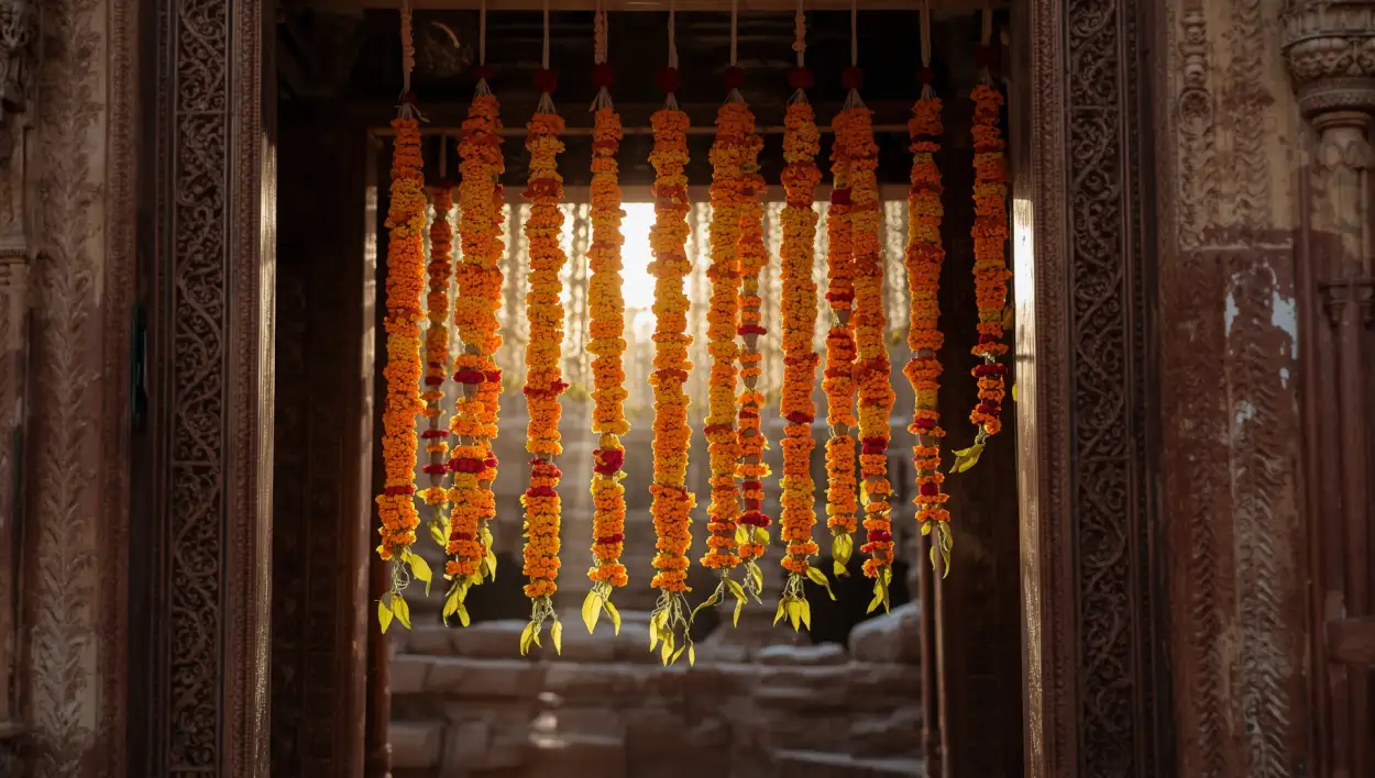 Marigold Flower Wall Hanging Decoration - Royalty Free Marigold Flower Image | Pngmagic Free Download Marigold Flower Wall Hanging Decoration - High Quality Marigold Flower Background