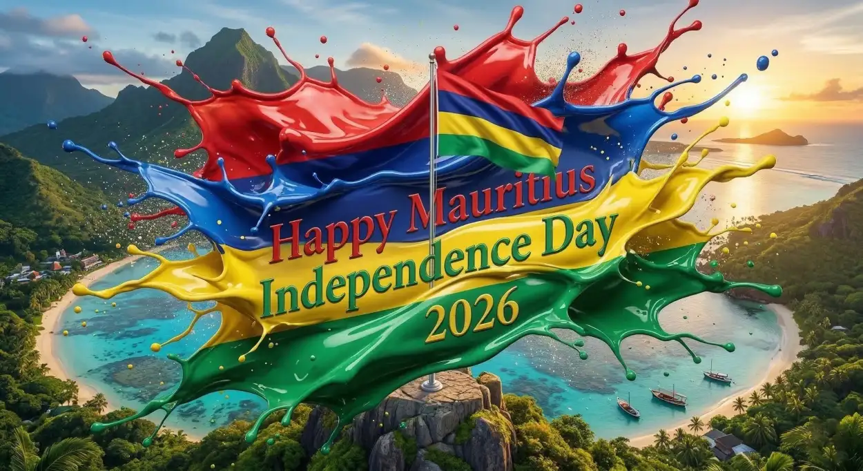 Free Download Mauritius Independence Day Patriotic Quotes 2026 - High Quality Happy Mauritius Independence Day 2026 Image
