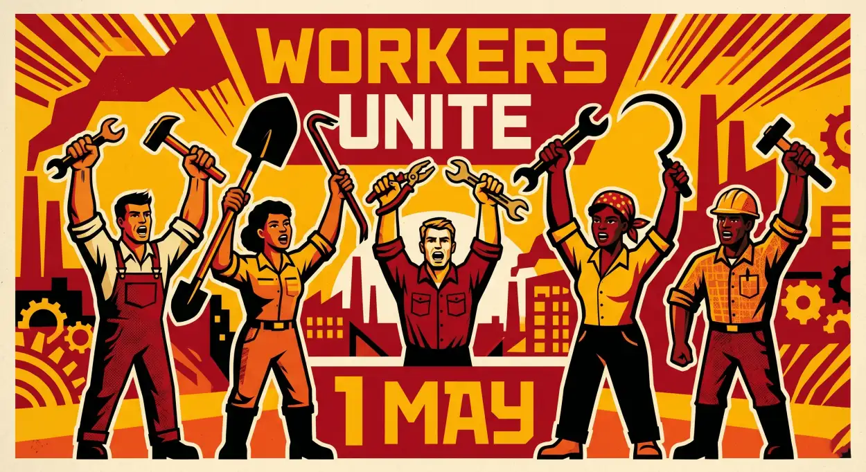 Free Download May Day Tribute Images For Workers - High Quality International Labor Day Wishes 2026 Image