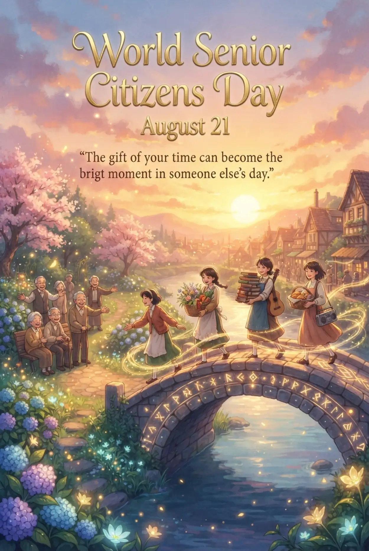 Free Download Meaningful Gifts For Senior Citizens Day 2026 - High Quality Senior Citizens Day 2026 Image