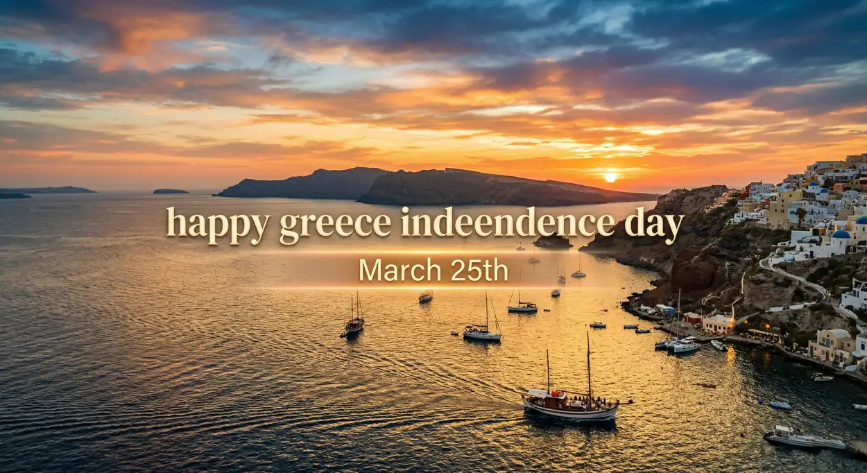 Free Download Meaningful Quotes Greece Independence - High Quality Happy Greece Independence Day 2026 Image