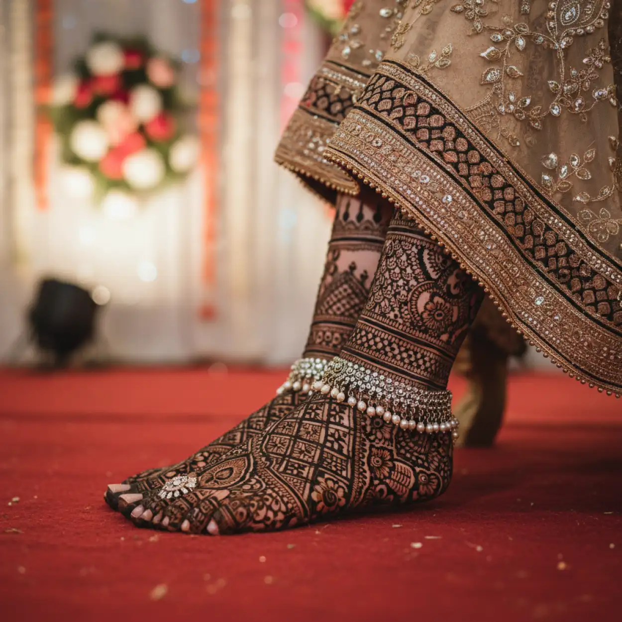 Free Download Mehndi Design For Foot New Style - High Quality New Mehndi Design Image