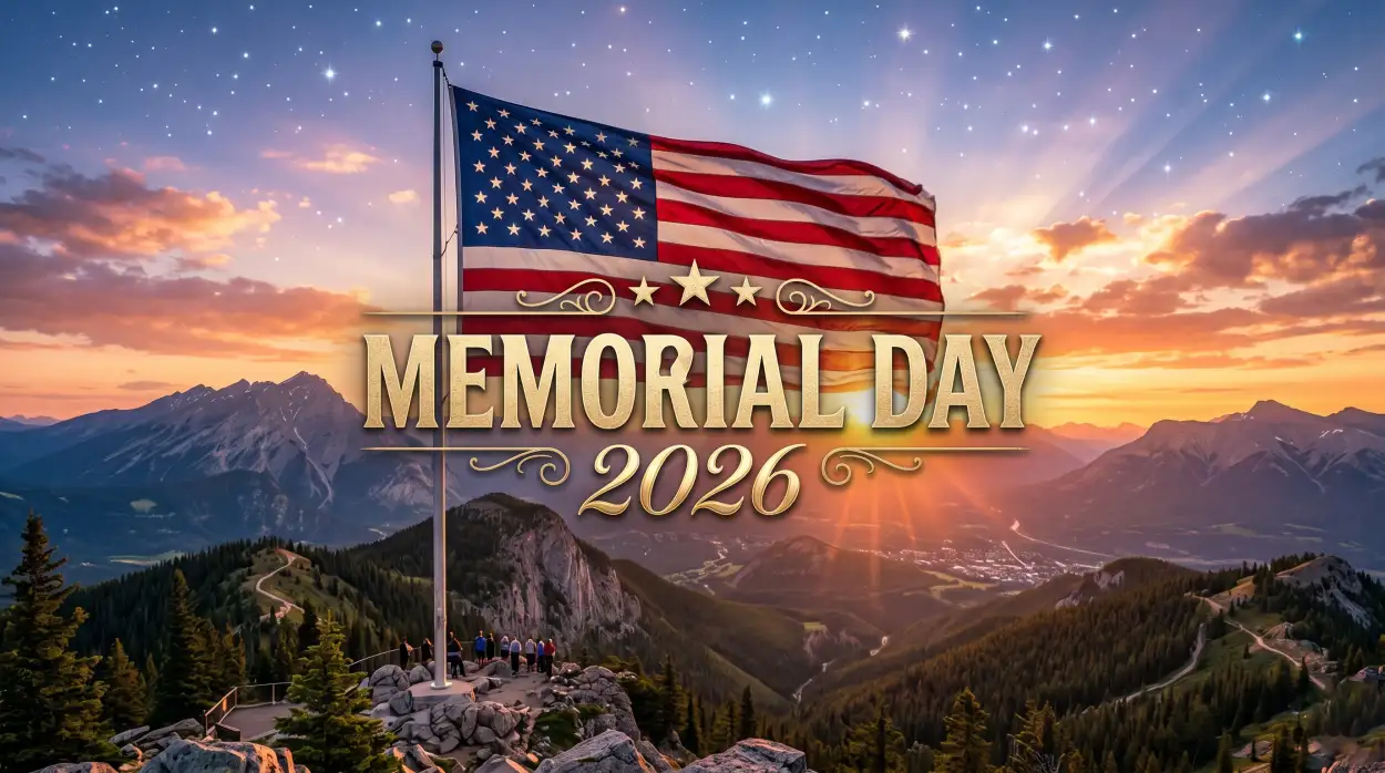 Free Download Memorial Day 2026 American Flag Aesthetic Wallpapers - High Quality Morial Day 2026 Image