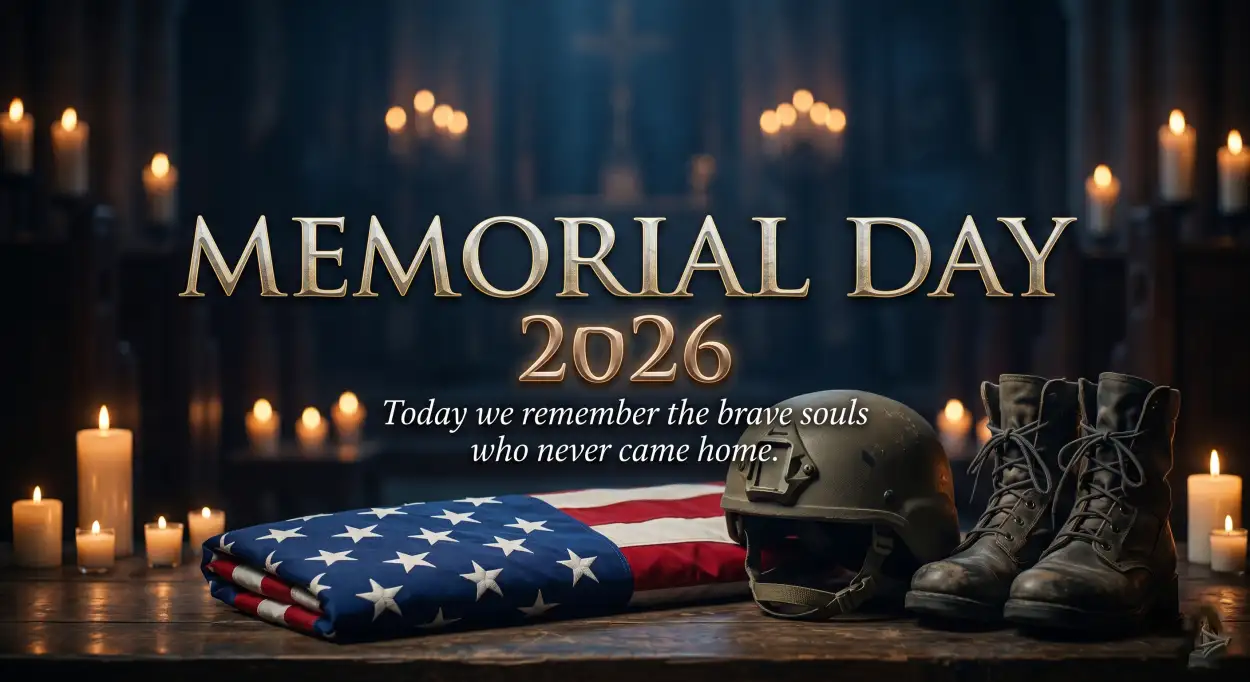 Free Download Memorial Day 2026 Emotional Remembrance Graphics - High Quality Morial Day 2026 Image