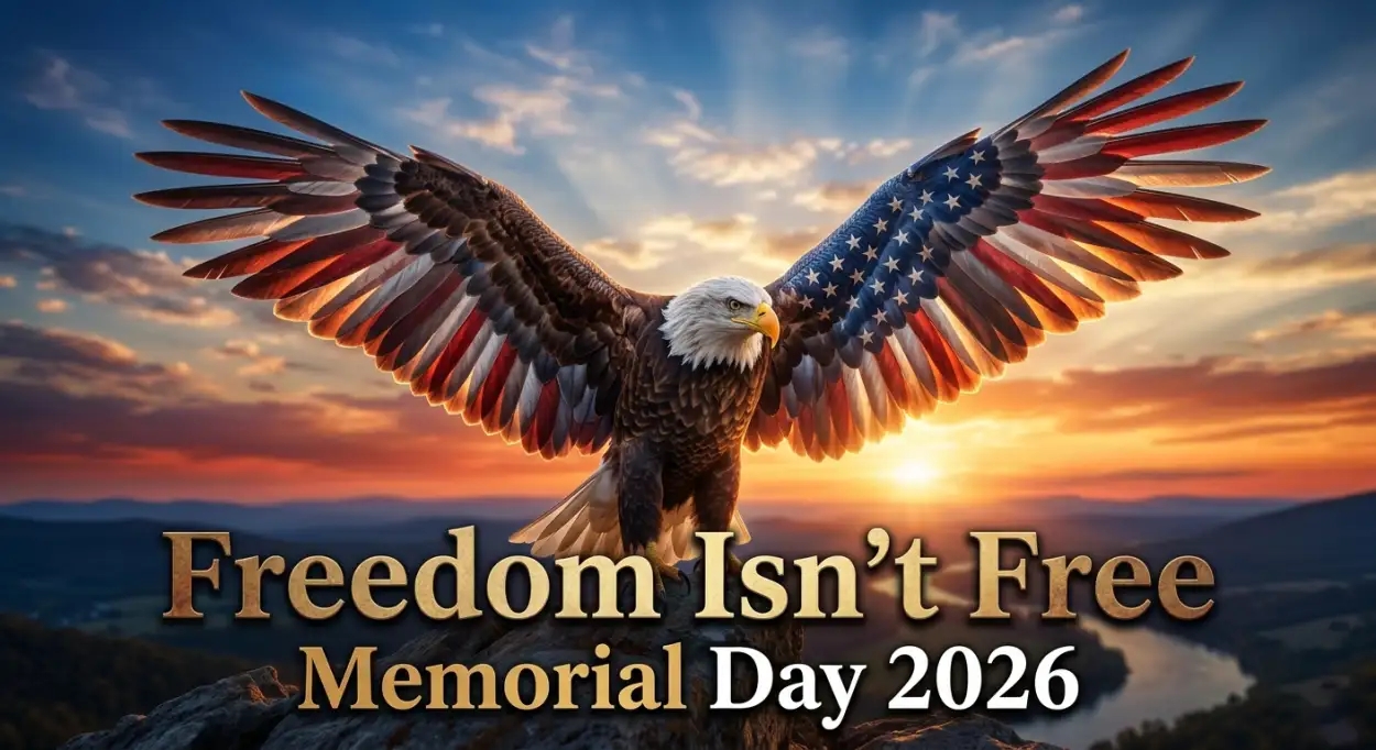 Free Download Memorial Day 2026 Freedom Images - High Quality Memorial Day 2026 Image