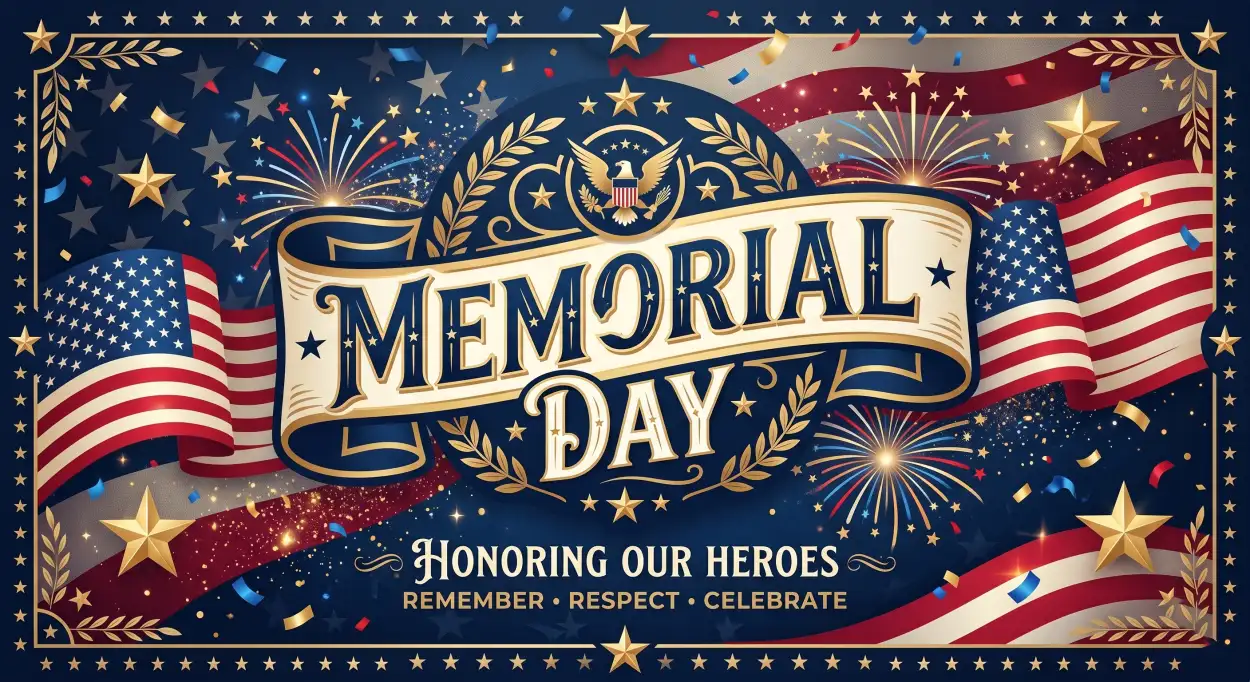 Free Download Memorial Day 2026 Inspirational Patriotic Images - High Quality Morial Day 2026 Image