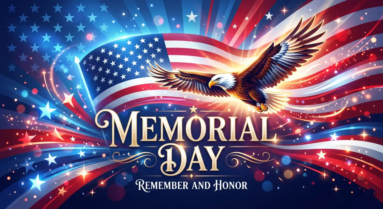 Free Download Memorial Day 2026 Luxury Eagle Patriotic Wallpapers - High Quality Morial Day 2026 Image
