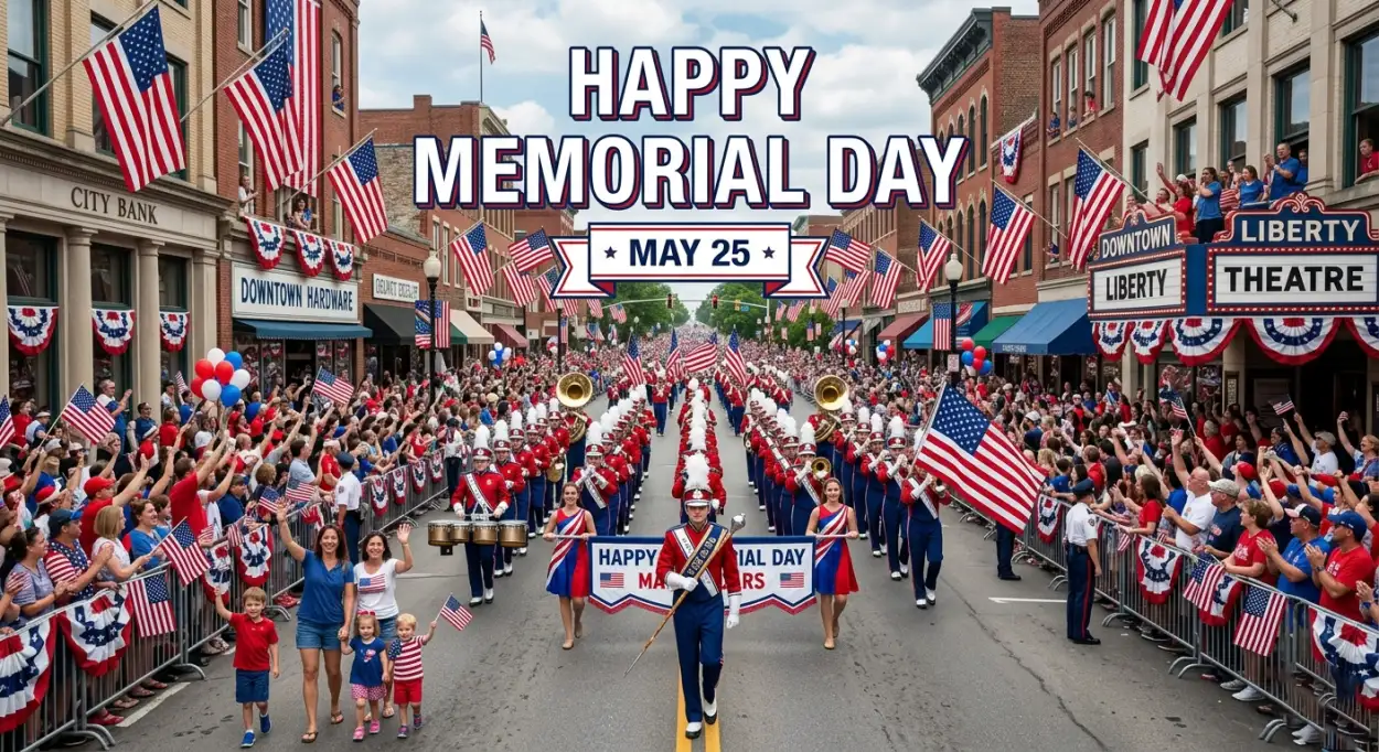 Free Download Memorial Day 2026 Patriotic Theme Background - High Quality Memorial Day 2026 Background Image