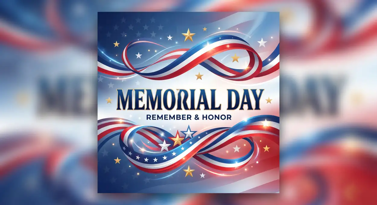 Free Download Memorial Day 2026 Patriotic Tribute Backgrounds - High Quality Morial Day 2026 Background Image