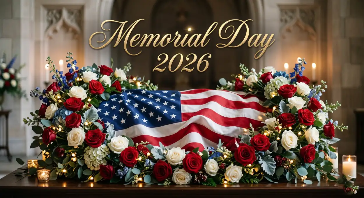 Free Download Memorial Day 2026 Usa National Holiday Graphics - High Quality Morial Day 2026 Image