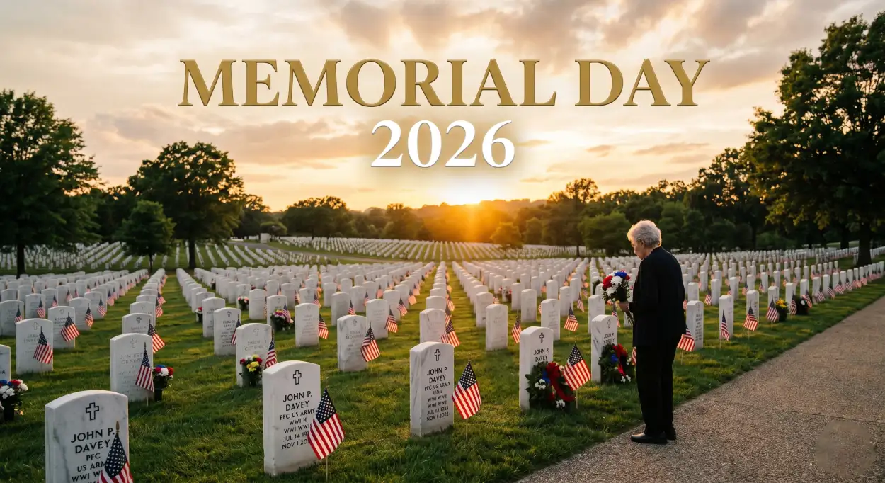 Free Download Memorial Day 2026 Viral Patriotic Social Media Images - High Quality Morial Day 2026 Image