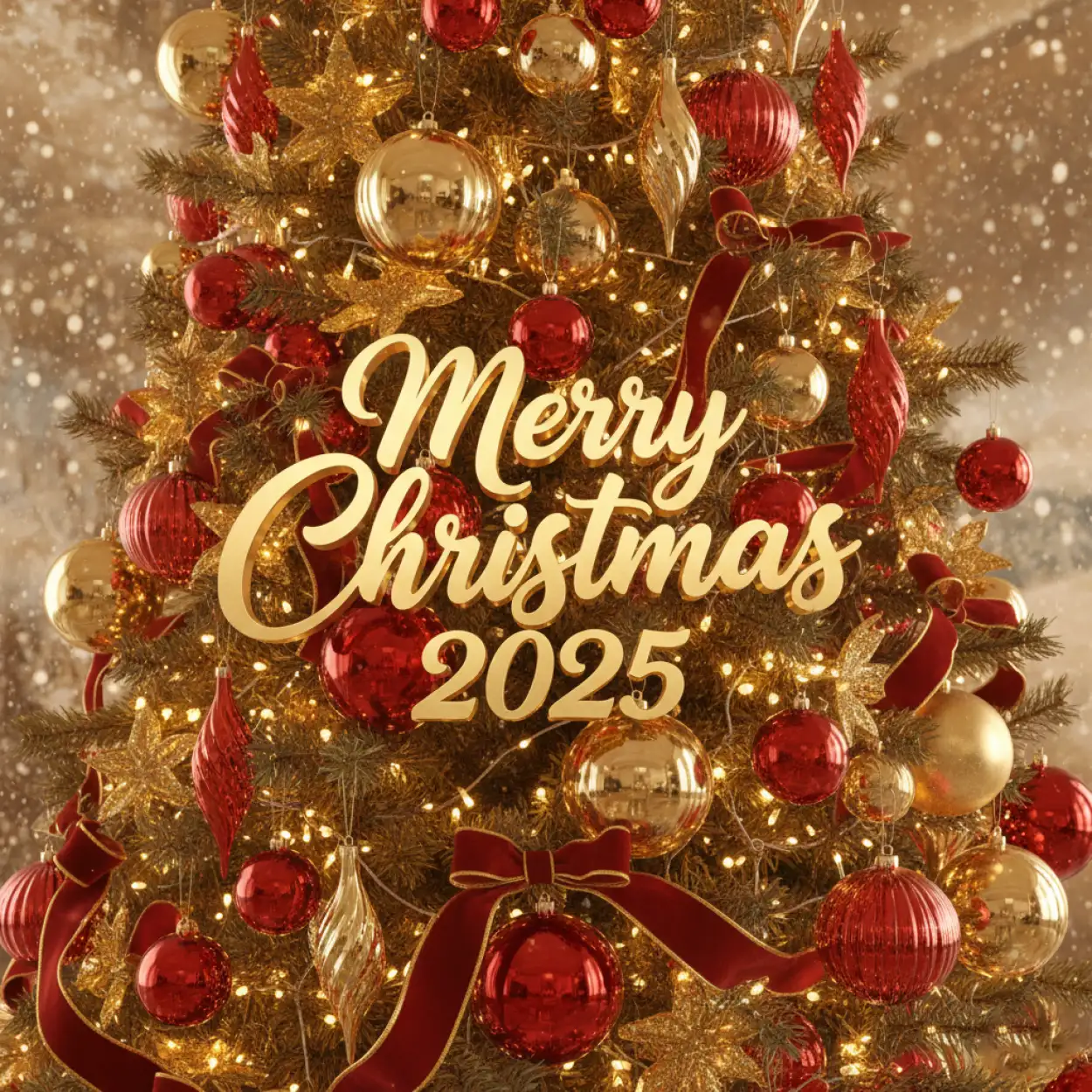 Free Download Merry Christmas 2025 Christmas Tree Images - High Quality Merry Christmas 2025 Image