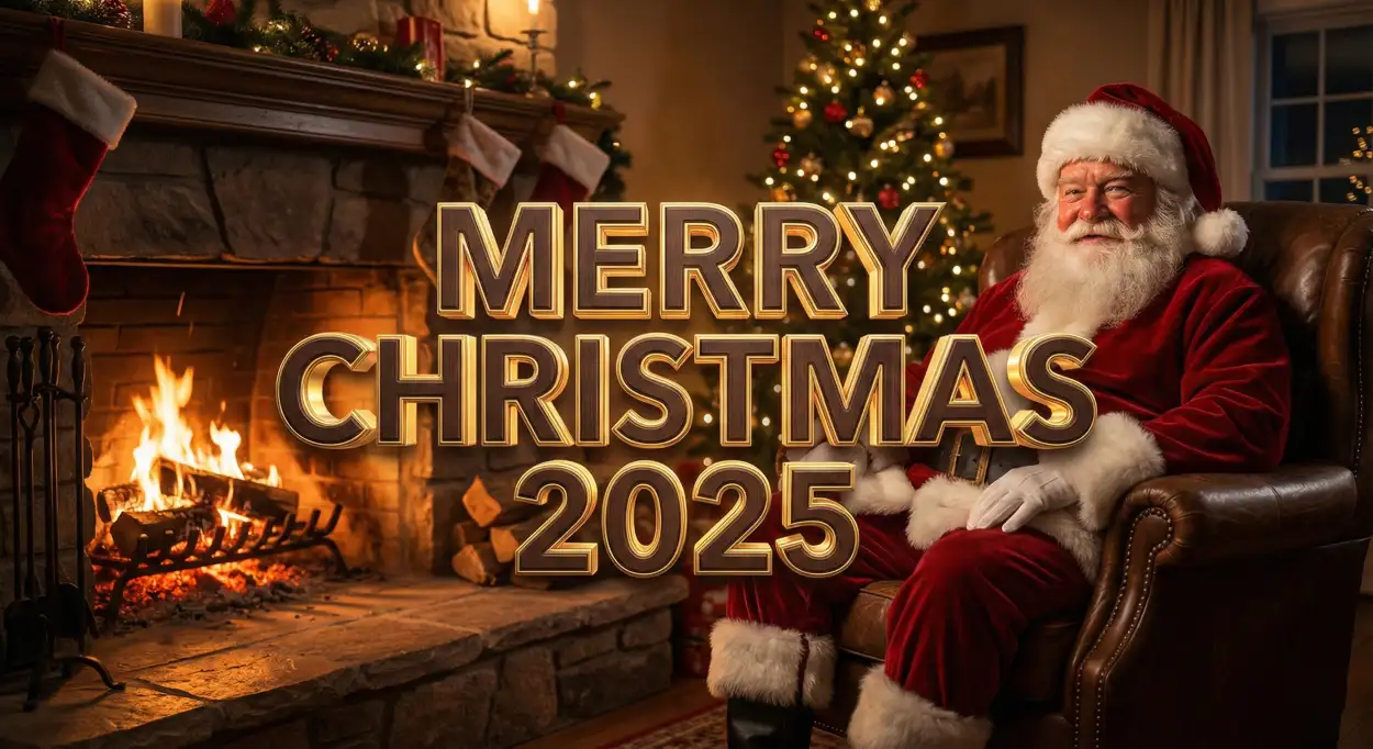 Free Download Merry Christmas 2025 Cozy Winter Images - High Quality Merry Christmas 2025 Image