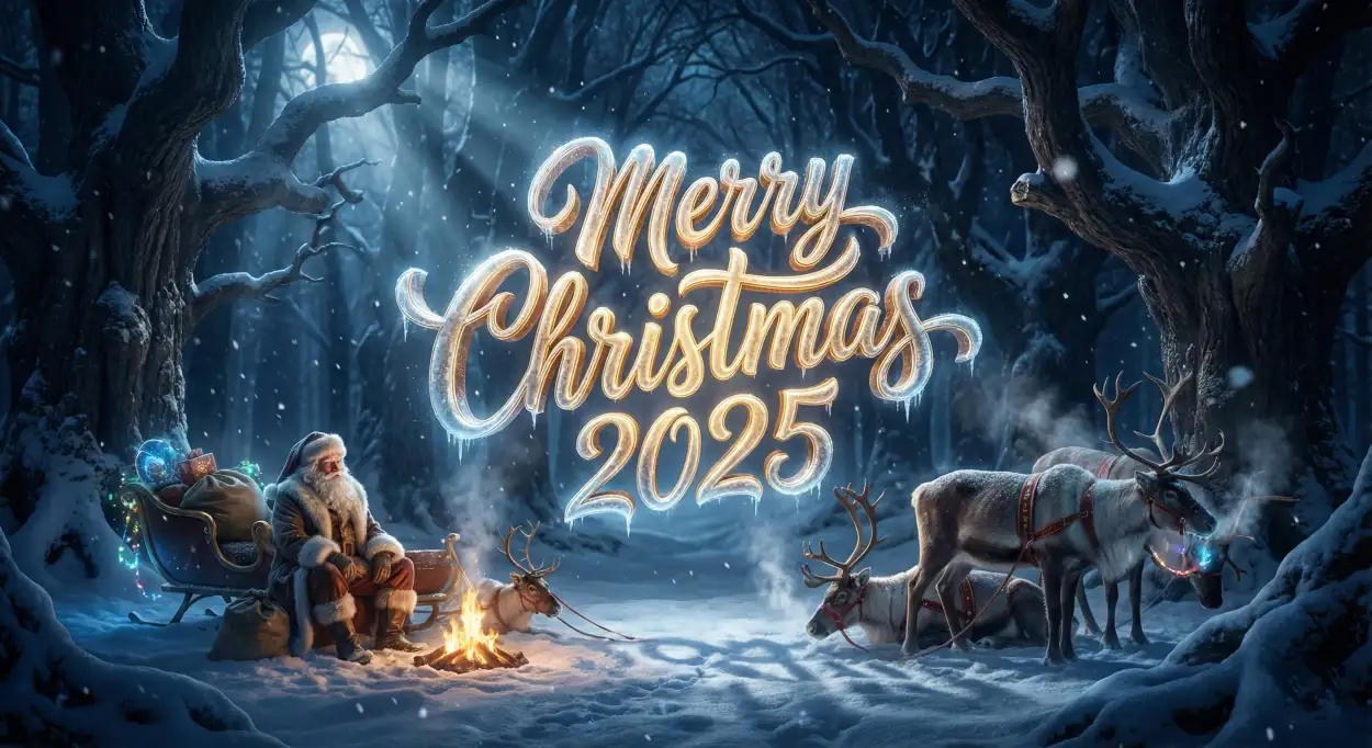 Free Download Merry Christmas 2025 Holiday Greetings - High Quality Merry Christmas 2025 Image