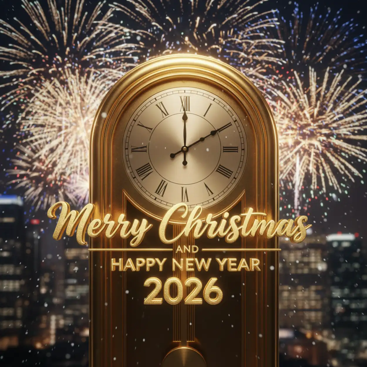 Free Download Merry Christmas And Happy New Year 2026 Background 8k Hdr - High Quality Merry Christmas And Happy New Year 2026 Background