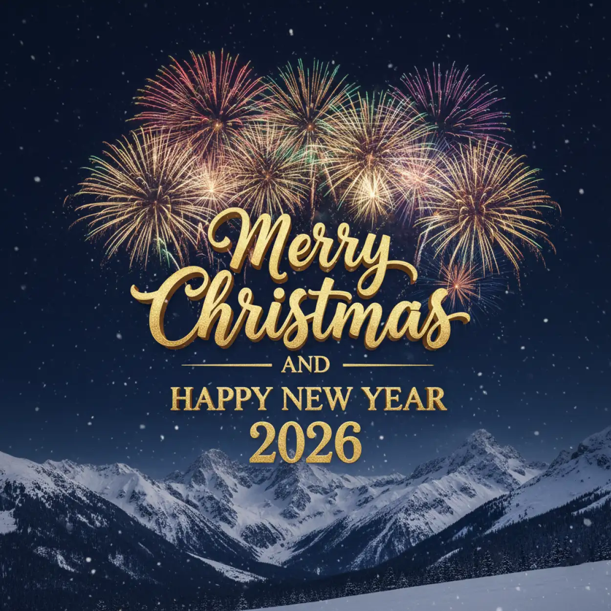 Free Download Merry Christmas And Happy New Year 2026 Luxury Design - High Quality Merry Christmas And Happy New Year 2026 Background