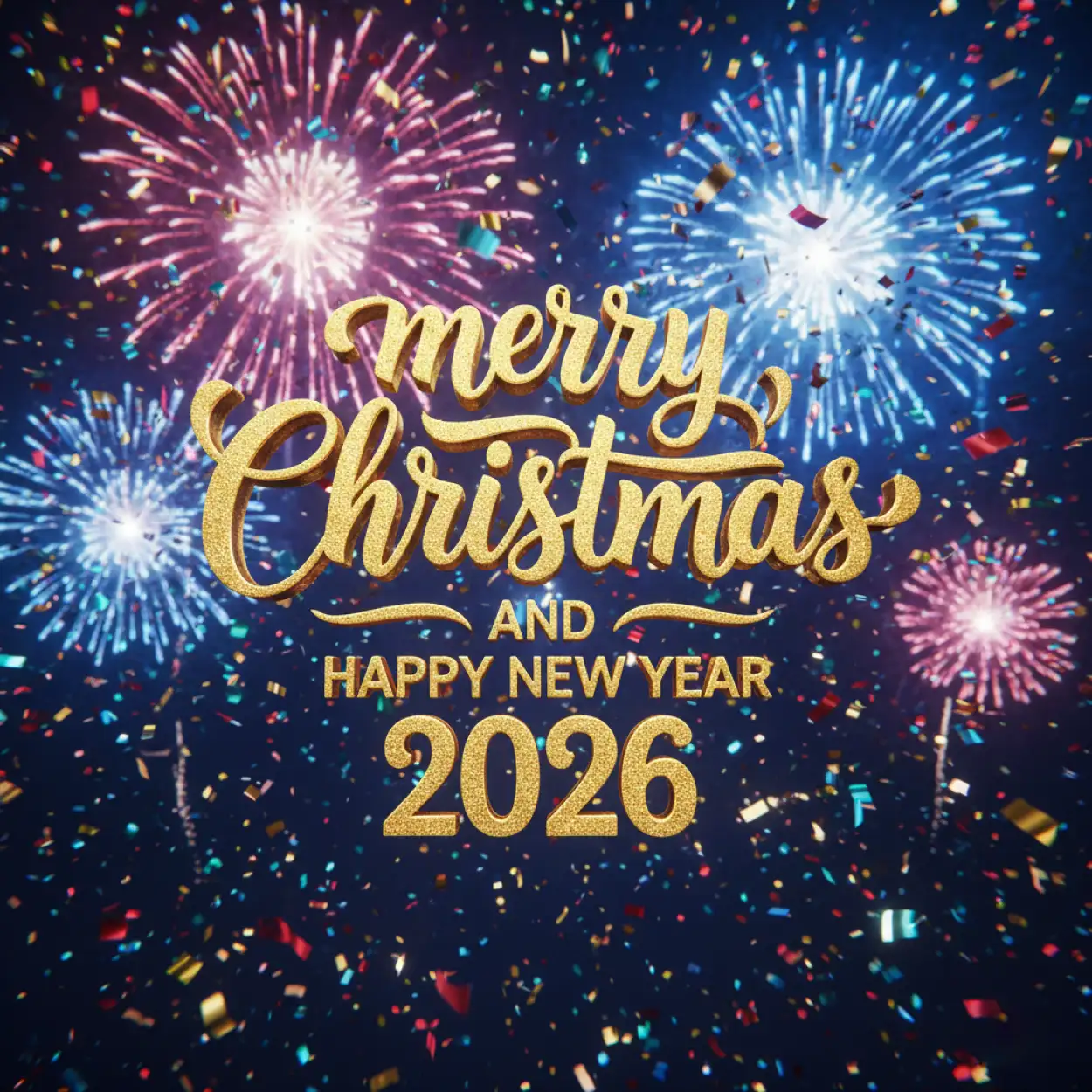 Free Download Merry Christmas And Happy New Year 2026 Messages - High Quality Merry Christmas And Happy New Year 2026 Background