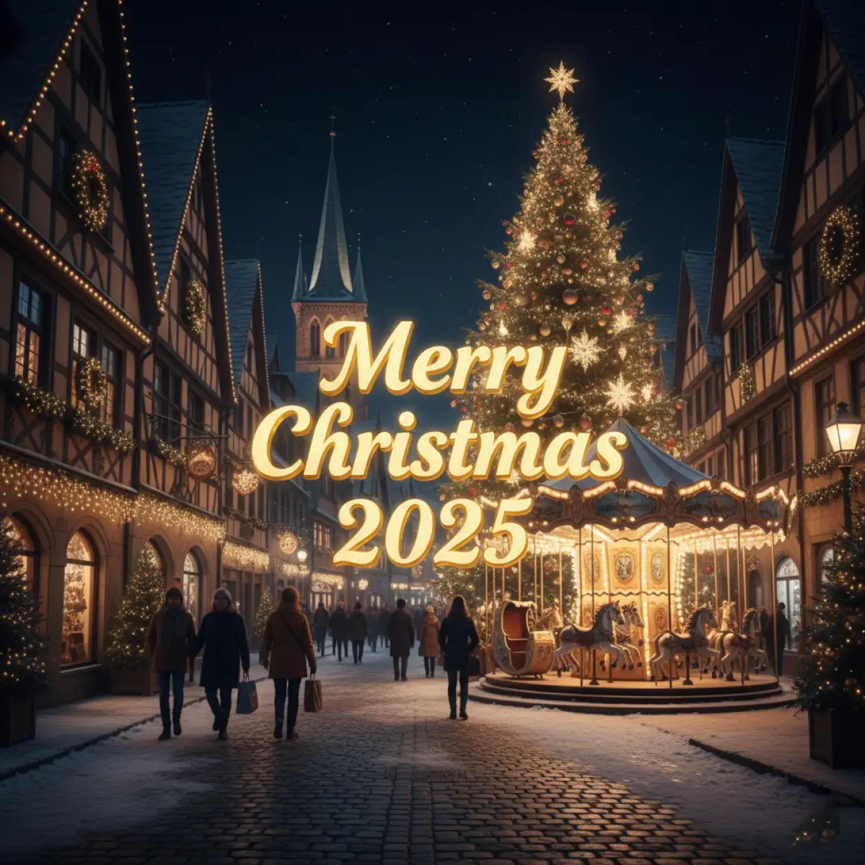 Free Download Merry Christmas Greetings 2025 Winter Season Wishes - High Quality Merry Christmas Greetings 2025 Background