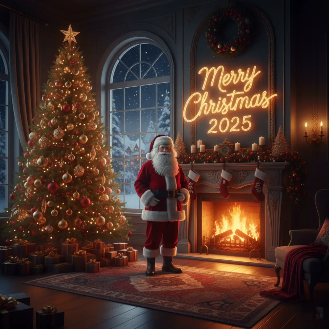 Free Download Merry Christmas Wishes In Simple English 2025 - High Quality Merry Christmas Wishes 2025 Background