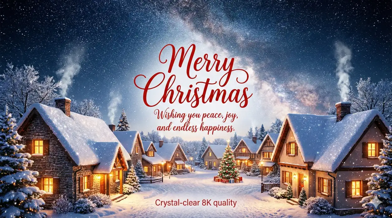 Free Download Merry Christmas Wishes With Winter Theme - High Quality Merry Christmas Wishes Background