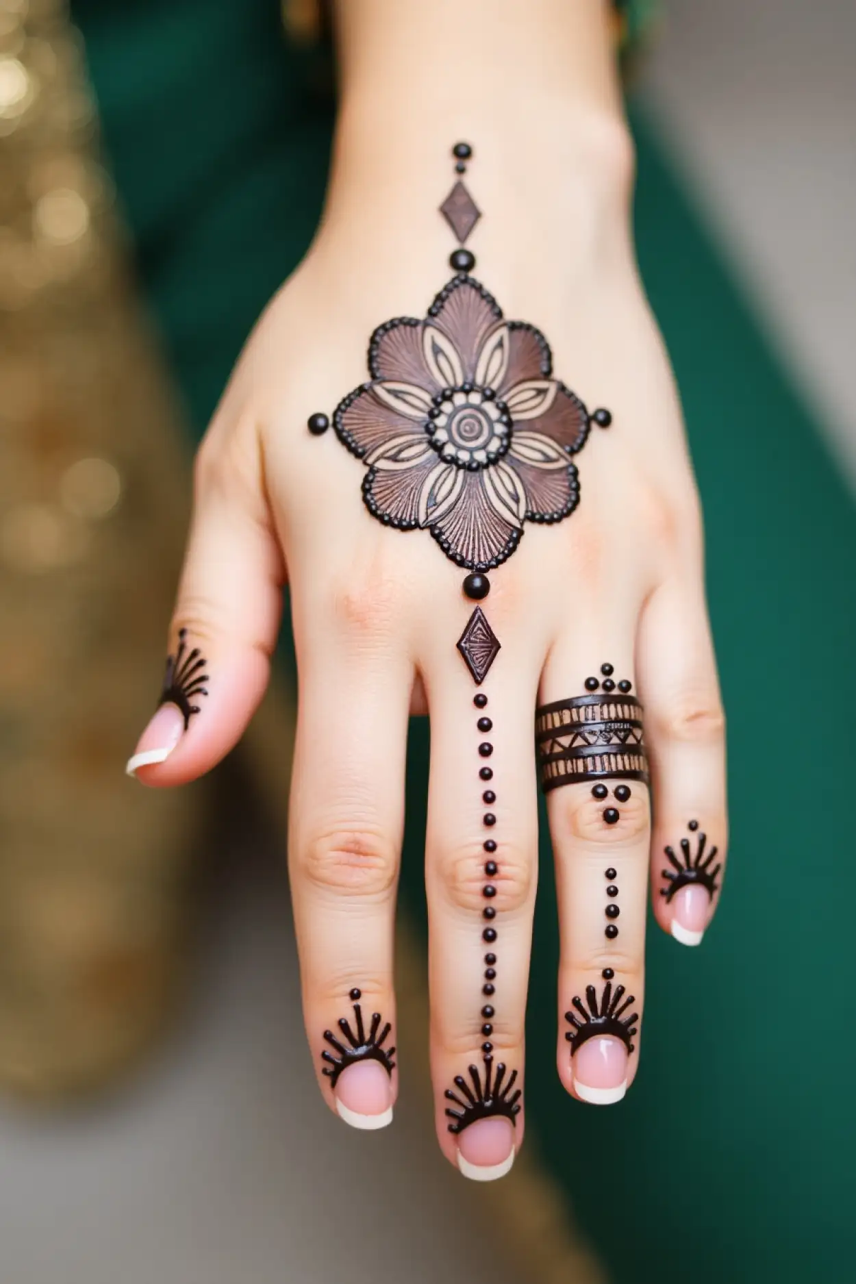 Minimal Mehndi Look For Sawan Somwar - Royalty Free Sawan Somwari Mehndi Design Image | Pngmagic Free Download Minimal Mehndi Look For Sawan Somwar - High Quality Sawan Somwari Mehndi Design Background