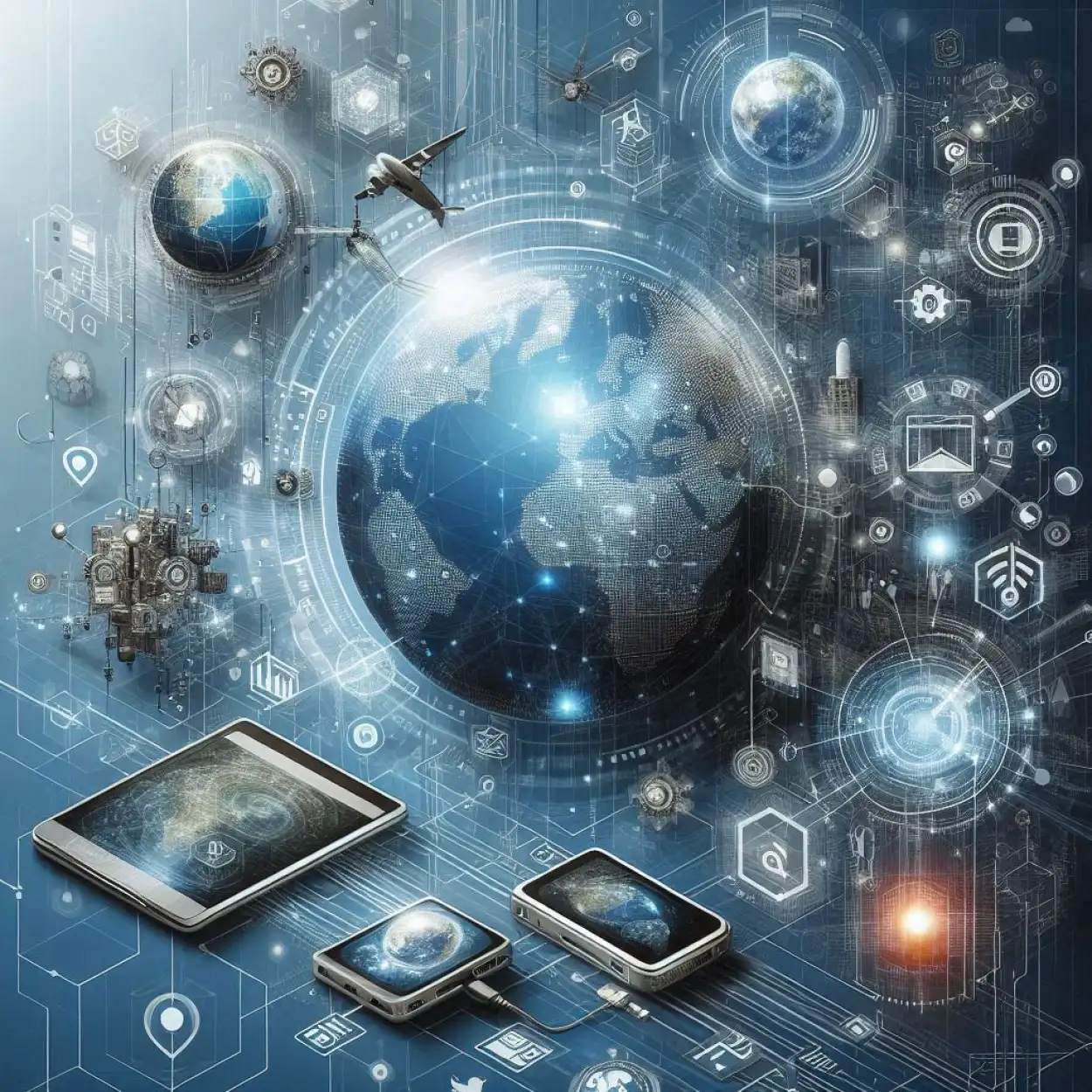 Modern Digital Communication Technology Background - Royalty Free Technology Background Image | Pngmagic Free Download Modern Digital Communication Technology Background - High Quality Technology Background Background