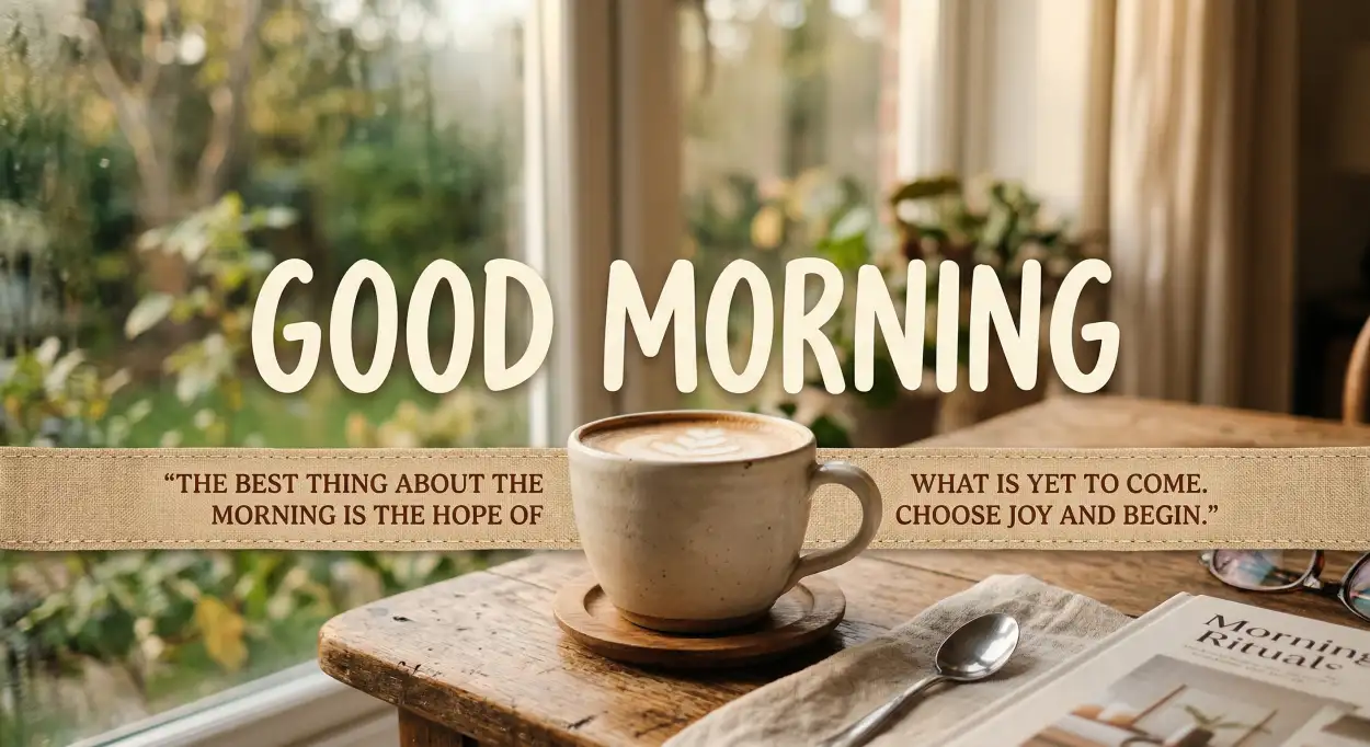 Free Download Modern Good Morning Images With Quotes - High Quality Good Morning Images With Quotes Image