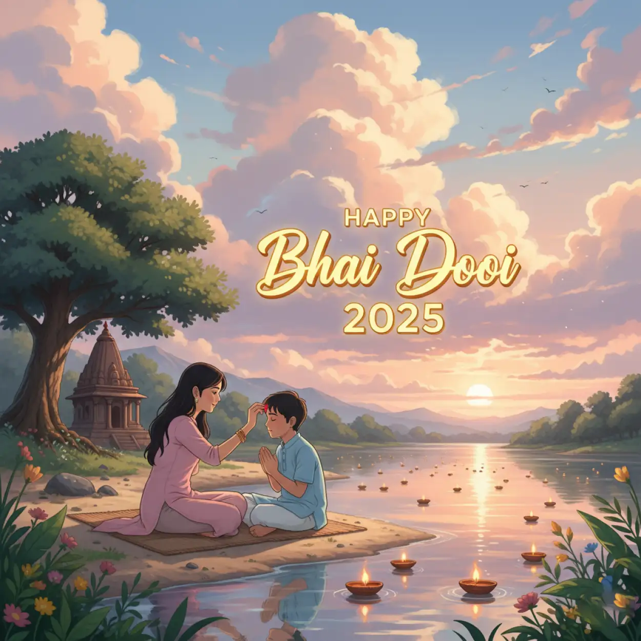 Modern Happy Bhai Dooj 2025 Wishes Messages - Royalty Free Happy Bhai Dooj 2025 Wishes Image | Pngmagic Free Download Modern Happy Bhai Dooj 2025 Wishes Messages - High Quality Happy Bhai Dooj 2025 Wishes Background