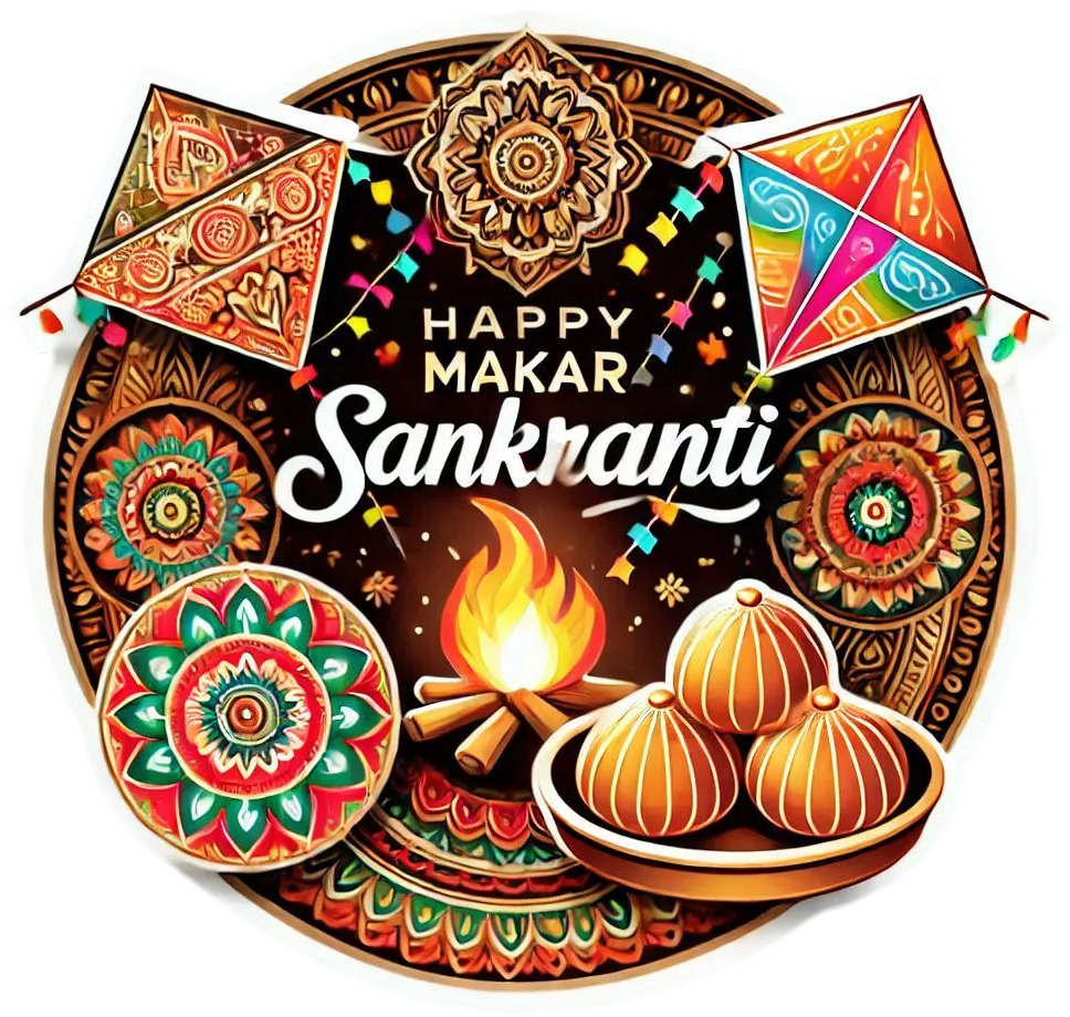 Modern Happy Makar Sankranti Png Artwork - Royalty Free Happy Makar Sankranti Png Image | Pngmagic Free Download Modern Happy Makar Sankranti Png Artwork - High Quality Happy Makar Sankranti Png PNG Image