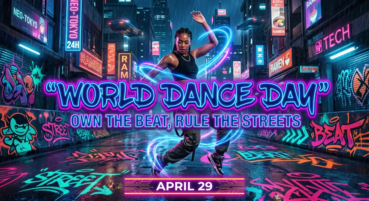 Free Download Monetization Ideas For Dance Website - High Quality World Dance Day 2026 Image