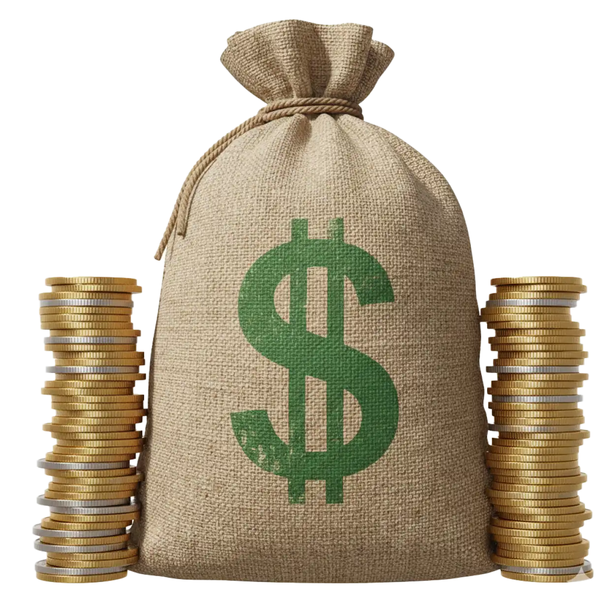 Free Download Money Bag Png For Shop Logo Design - High Quality Money Bag Png PNG Image